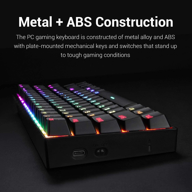 Redragon Deimos K599 Black wireless- RED SWITCH